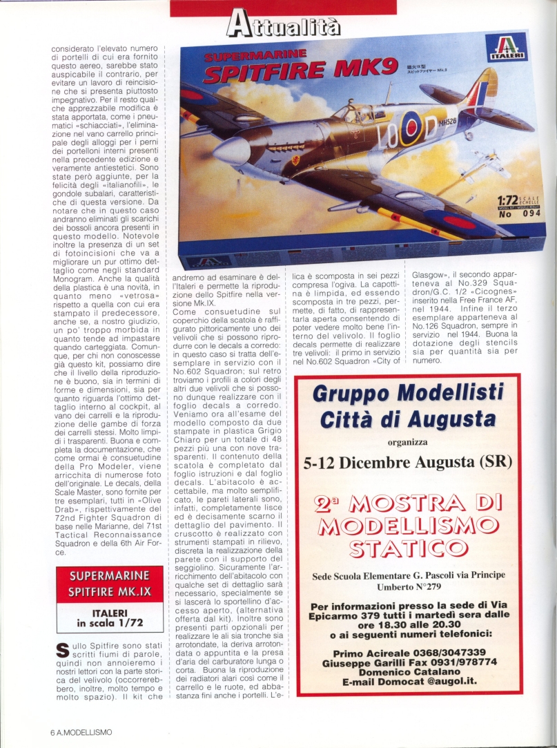 Aerei Modellismo 1999-10